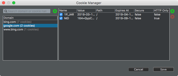 Http Client Cookie Manager